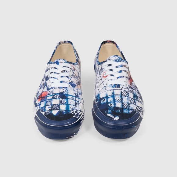 VANS Og Authentic Lx Connor Tingley True White-Blue VN0A4BV961P Men Us7 - Picture 2 of 11